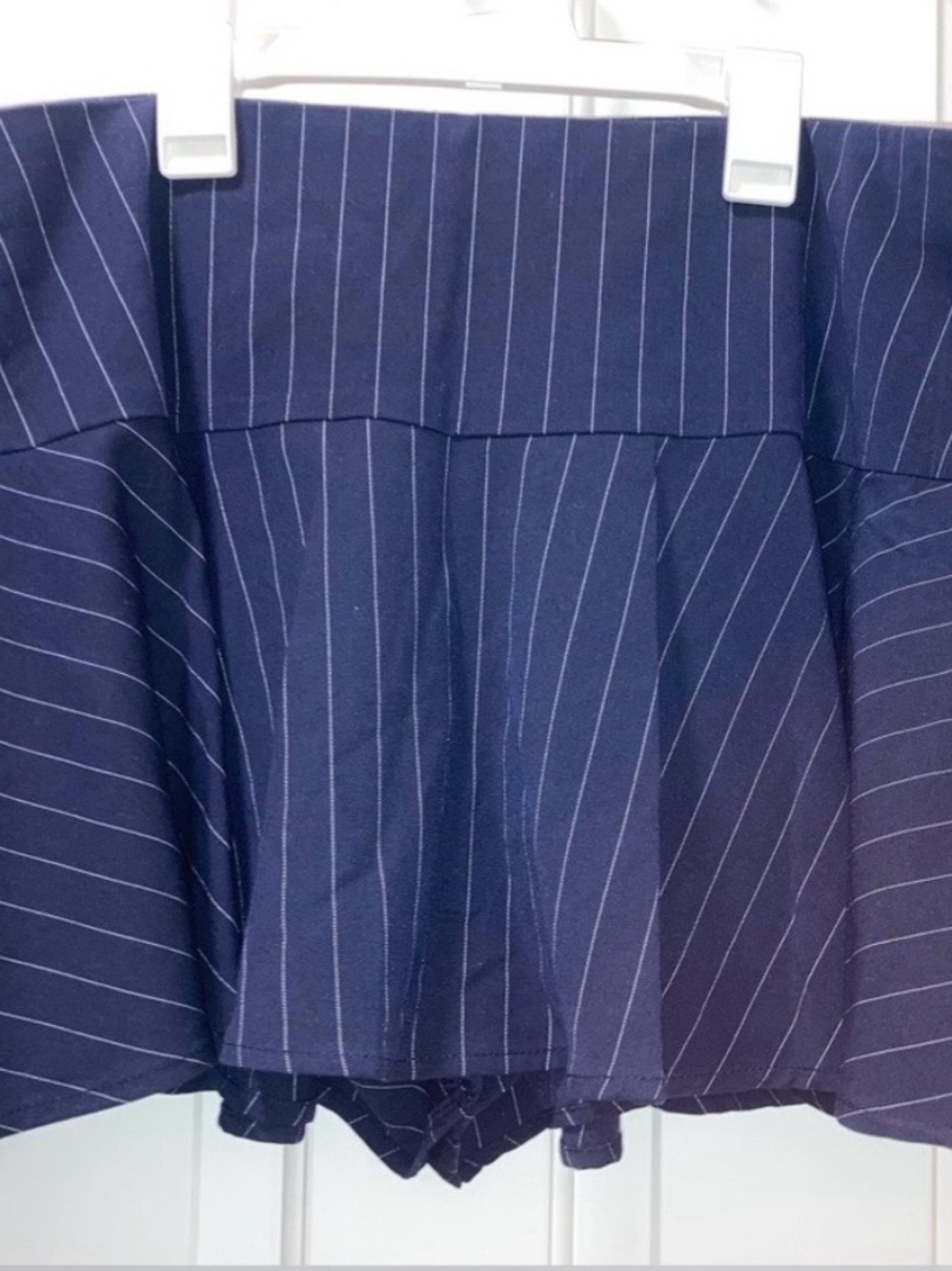 Womens Wild Fable Pinstripe Skort zipper on side Size 1X new - Picture 1 of 3